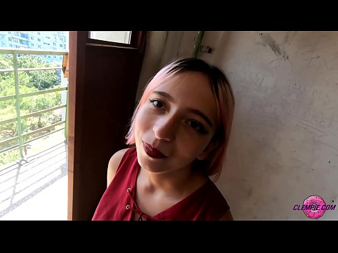 ❤️ شاگرد سينوئل چوسي ٿو هڪ اجنبي کي ٻاهر جي پوئتي ۾ - هن جي منهن تي ❤️❌ ﹏